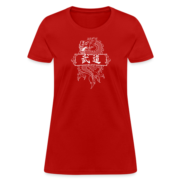 Dragon Budo Women's T-Shirt - red