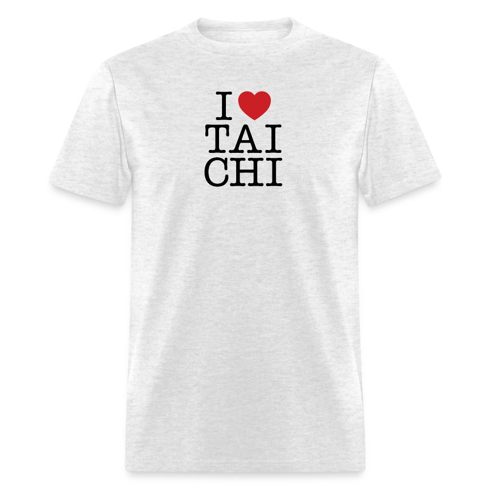 I Love Tai Chi Men's T-Shirt - light heather gray