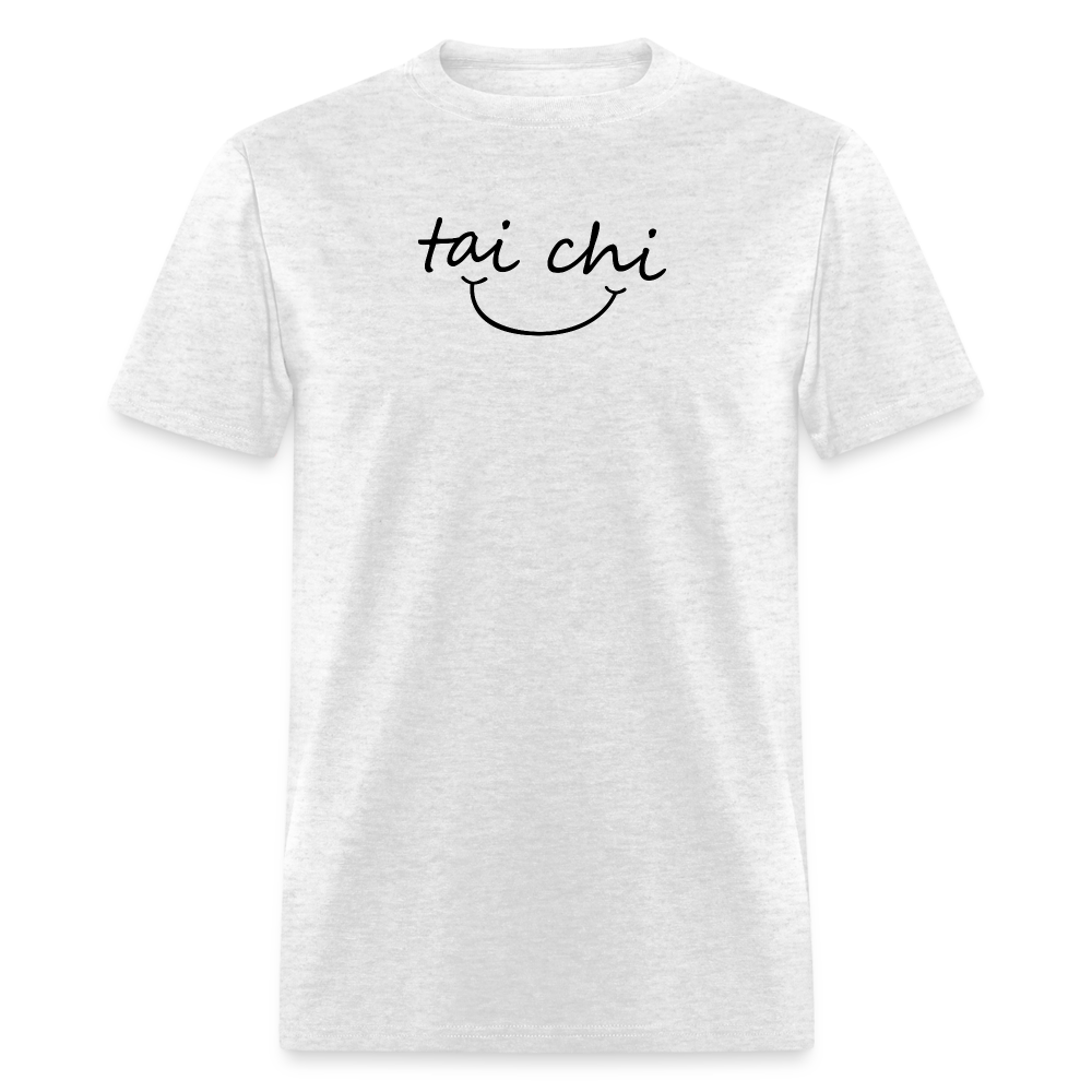 Tai Chi Smile Men's T-Shirt - light heather gray