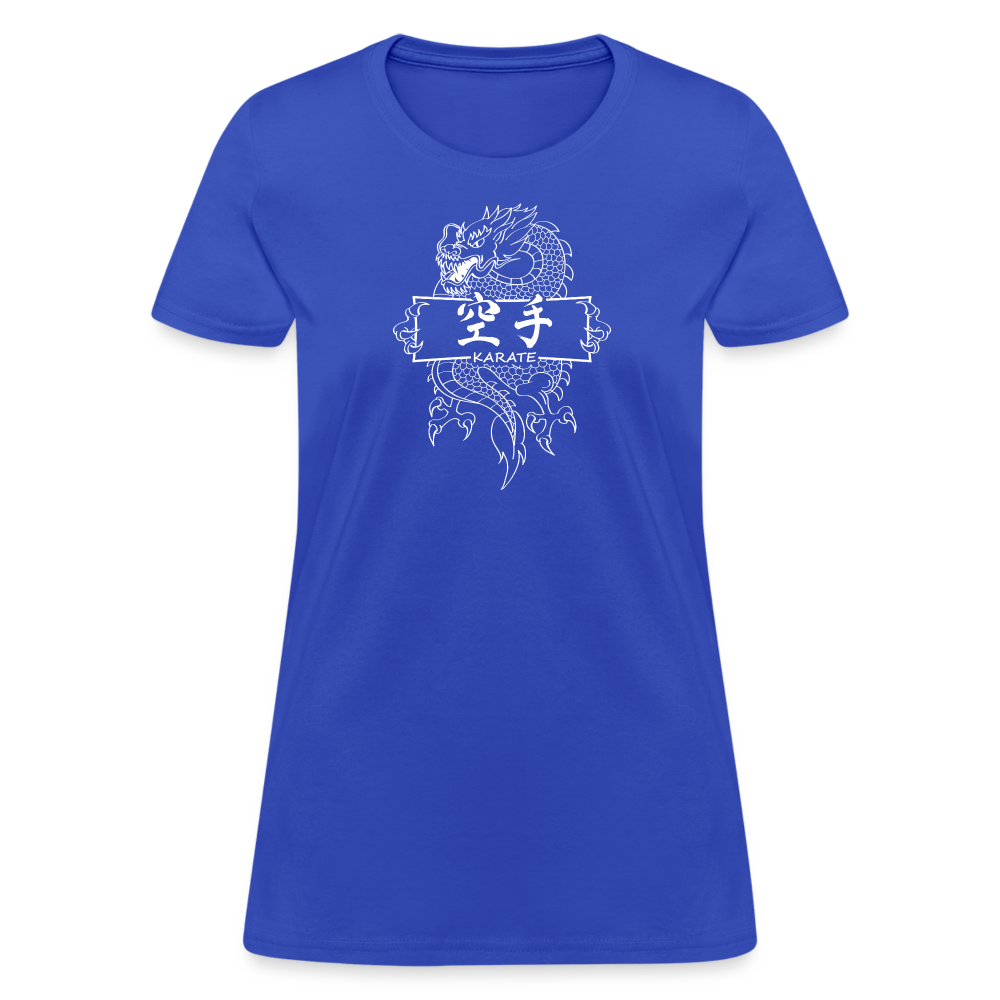 Dragon Karate Women's T-Shirt - royal blue