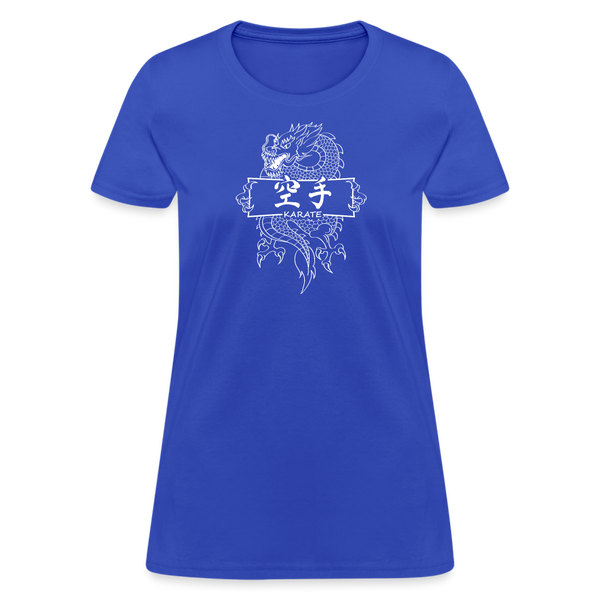 Dragon Karate Women's T-Shirt - royal blue