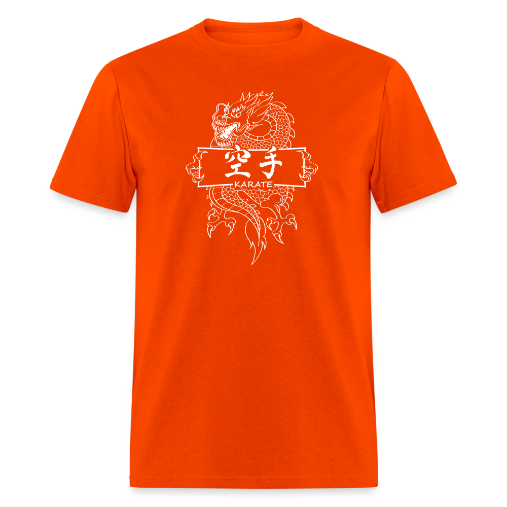 Dragon Karate Men's T-Shirt - orange