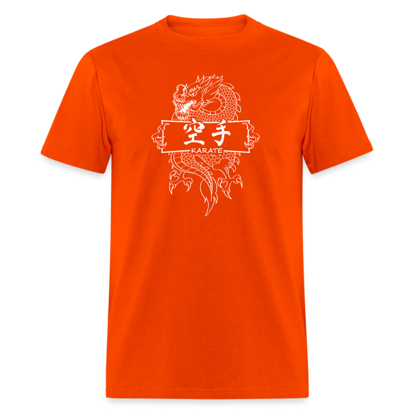 Dragon Karate Men's T-Shirt - orange