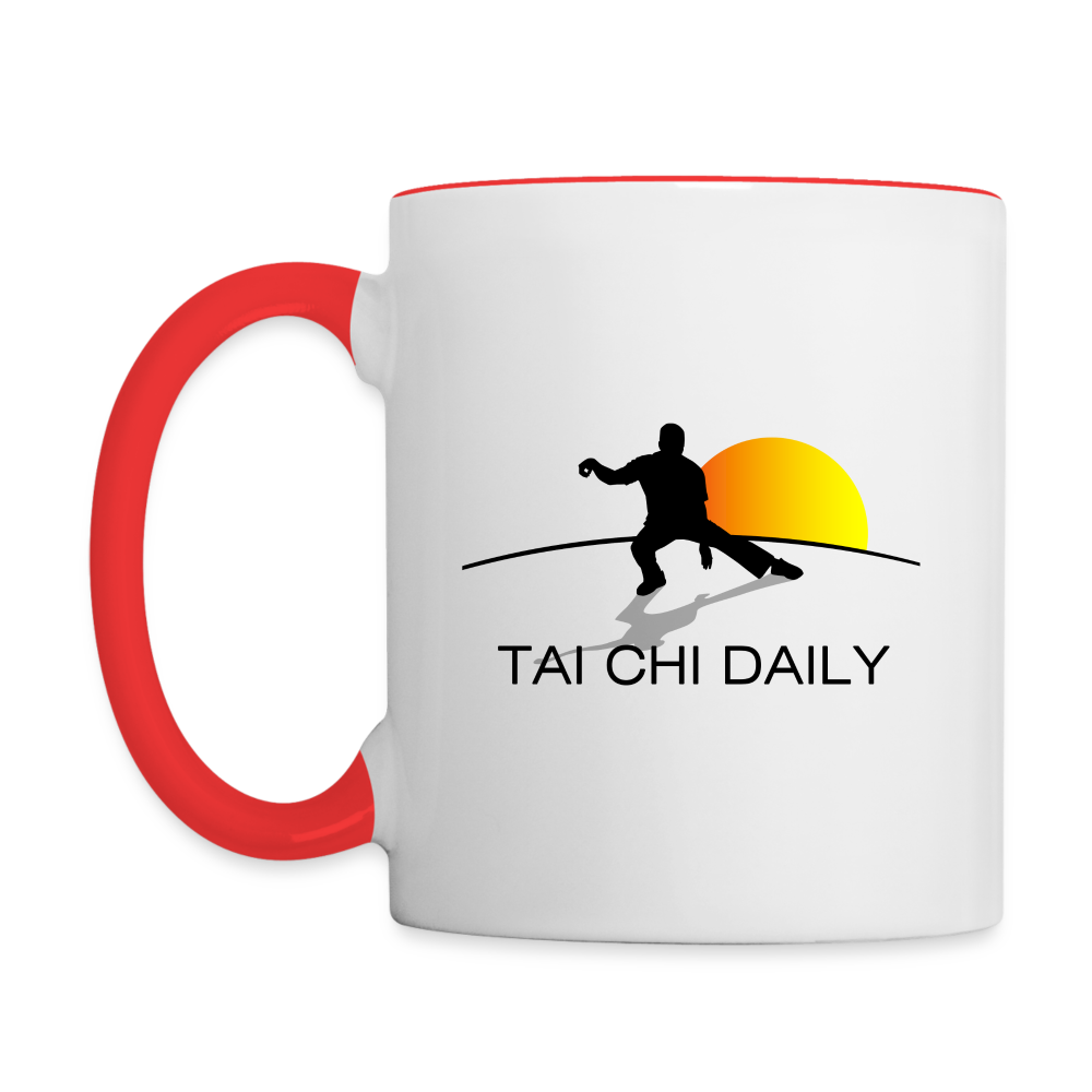 Tai Chi Daily™ Mug - white/red