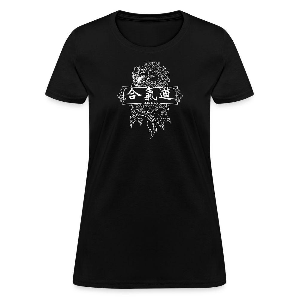 Dragon Aikido Women's T-Shirt - black