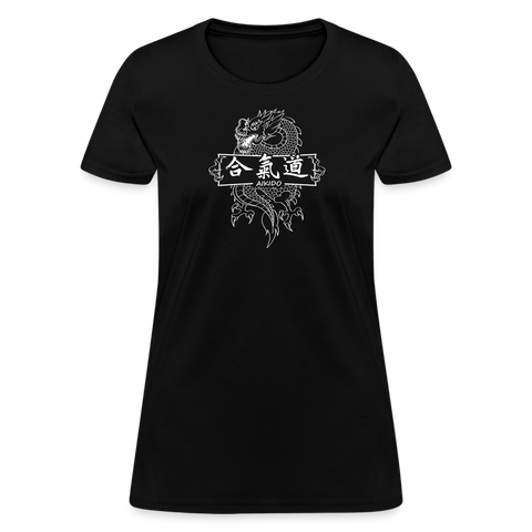 Dragon Aikido Women's T-Shirt - black