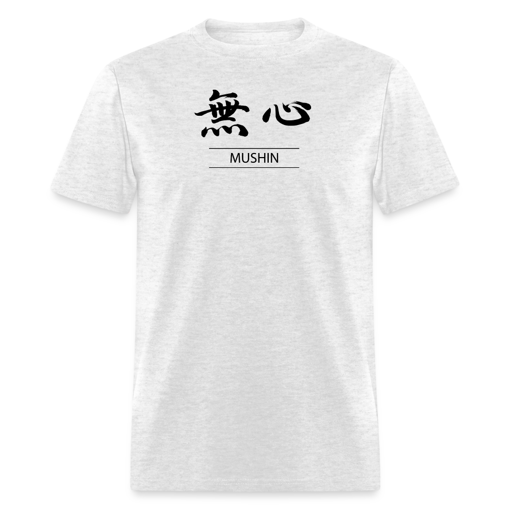 Mushin Kanji Men's T-Shirt - light heather gray