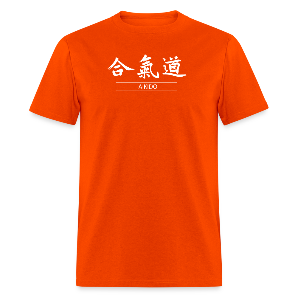 Aikido Kanji Men's T-Shirt - orange