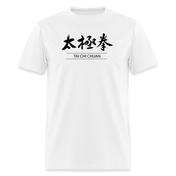 Tai Chi Chuan Kanji Men's T-Shirt - white