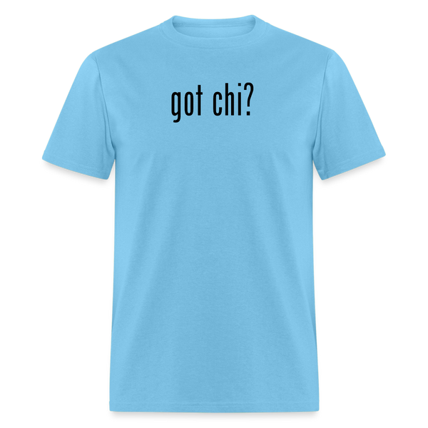 Got Chi? Men's T-Shirt - aquatic blue