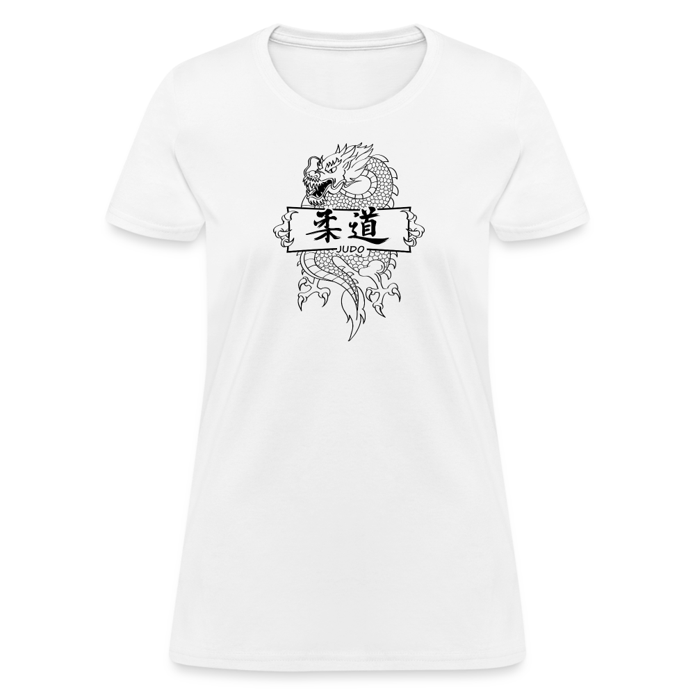 Dragon Judo Women's T-Shirt - white