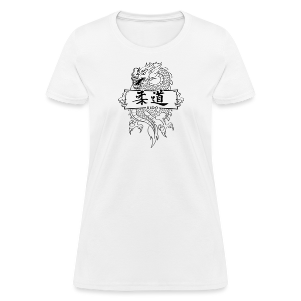 Dragon Judo Women's T-Shirt - white