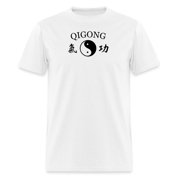 Qigong Kanji Men's T-Shirt - white