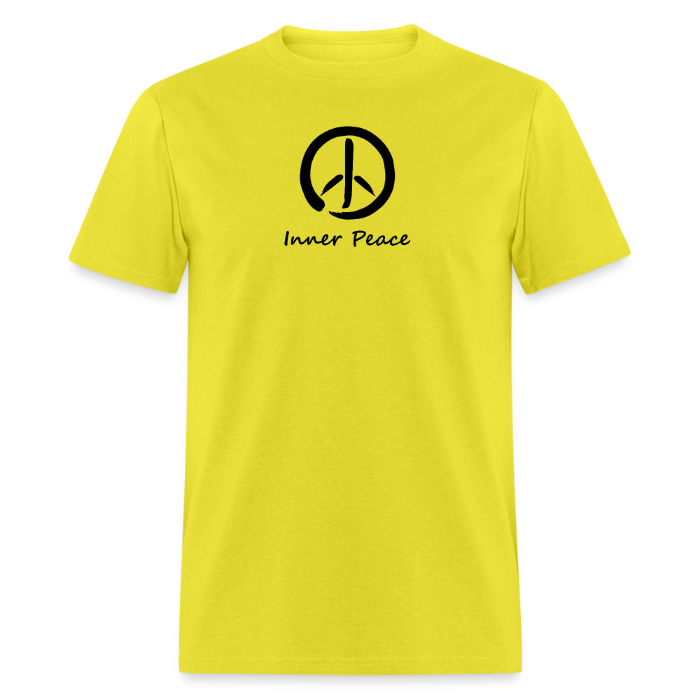 Inner Peace Men's T-Shirt - yellow