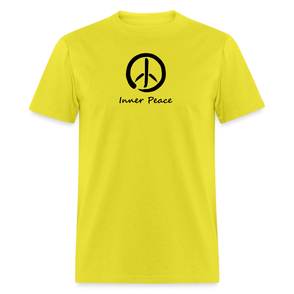 Inner Peace Men's T-Shirt - yellow