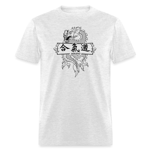 Dragon Aikido Men's T-Shirt - light heather gray