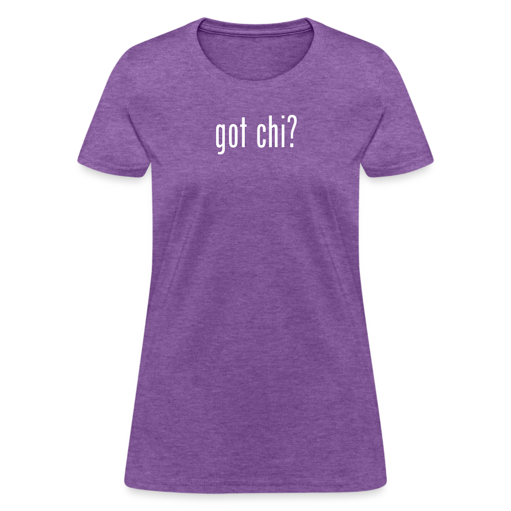 Got Chi? Women's T-Shirt - purple heather