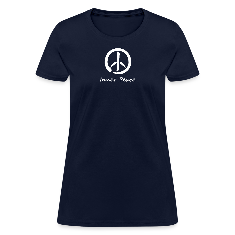 Inner Peace Women's T-Shirt - navy