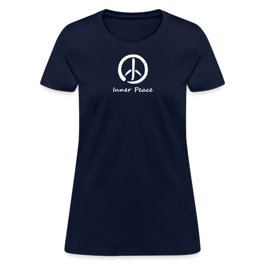 Inner Peace Women's T-Shirt - navy