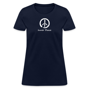 Inner Peace Women's T-Shirt - navy