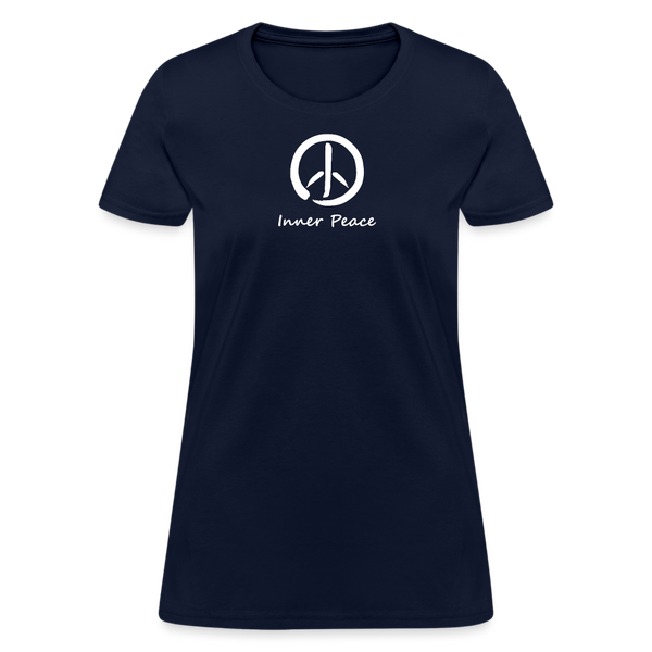 Inner Peace Women's T-Shirt - navy