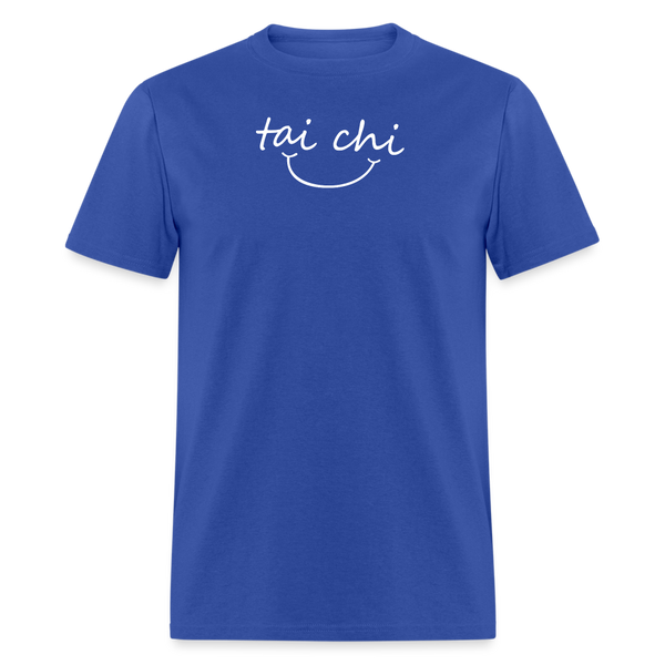 Tai Chi Smile Men's T-Shirt - royal blue