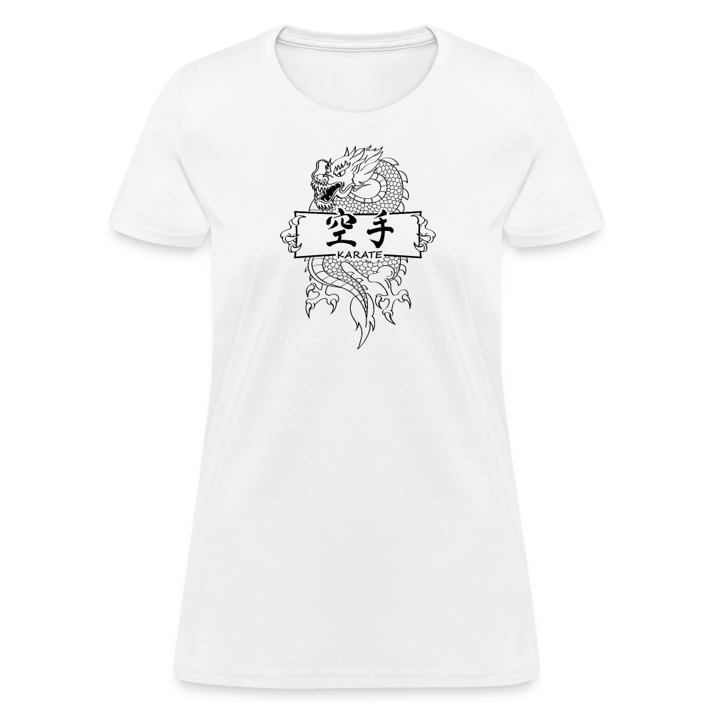 Dragon Karate Women's T-Shirt - white