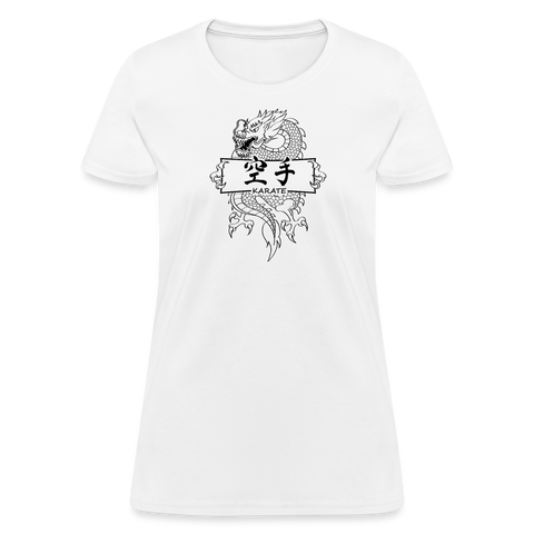 Dragon Karate Women's T-Shirt - white