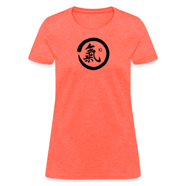 Ki Kanji Women's T Shirt - heather coral