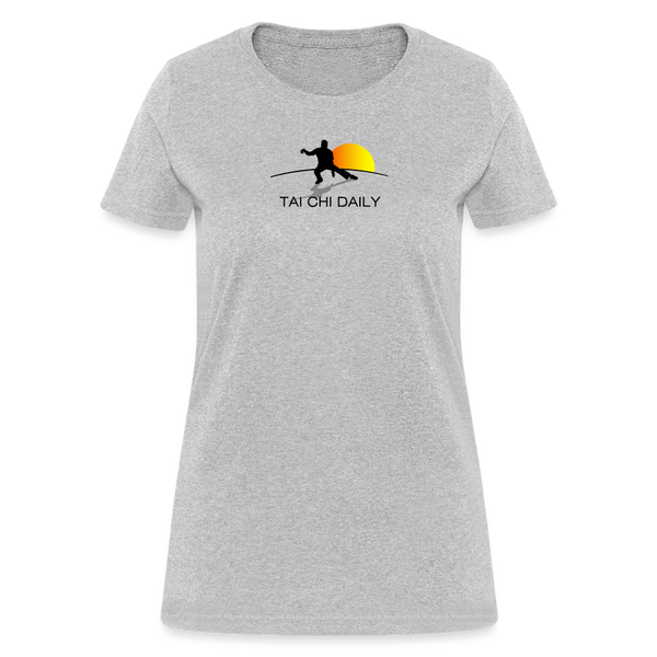 Tai Chi Daily Women's T-Shirt - heather gray