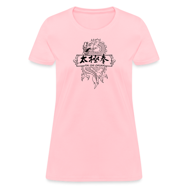 Dragon Tai Chi Women's T-Shirt - pink