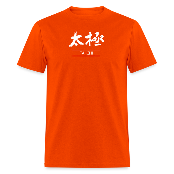 Tai Chi Kanji Men's T-Shirt - orange