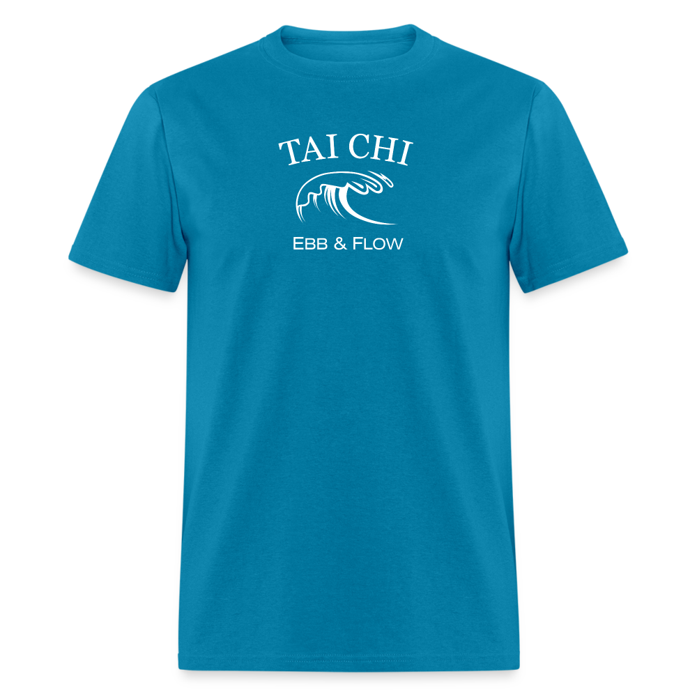 Tai Chi Ebb & Flow Men's T-Shirt - turquoise