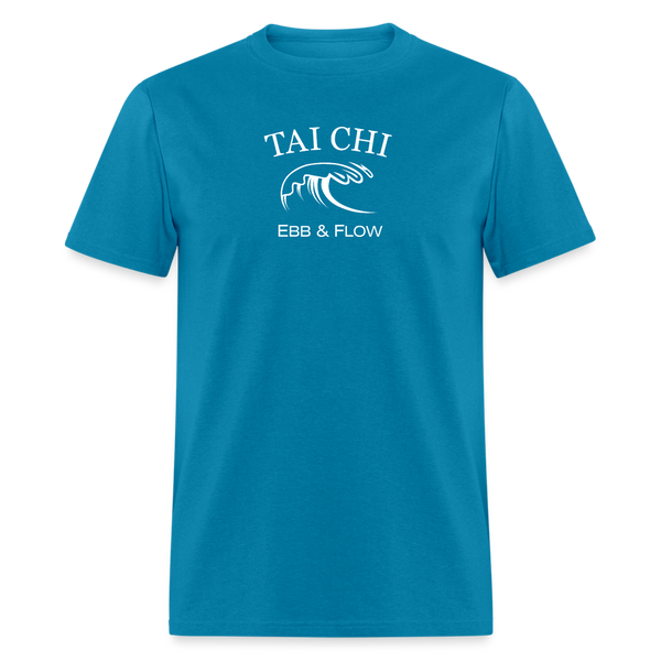 Tai Chi Ebb & Flow Men's T-Shirt - turquoise