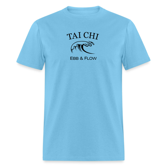 Tai Chi Ebb & Flow Men's T-Shirt - aquatic blue