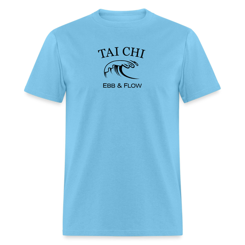 Tai Chi Ebb & Flow Men's T-Shirt - aquatic blue