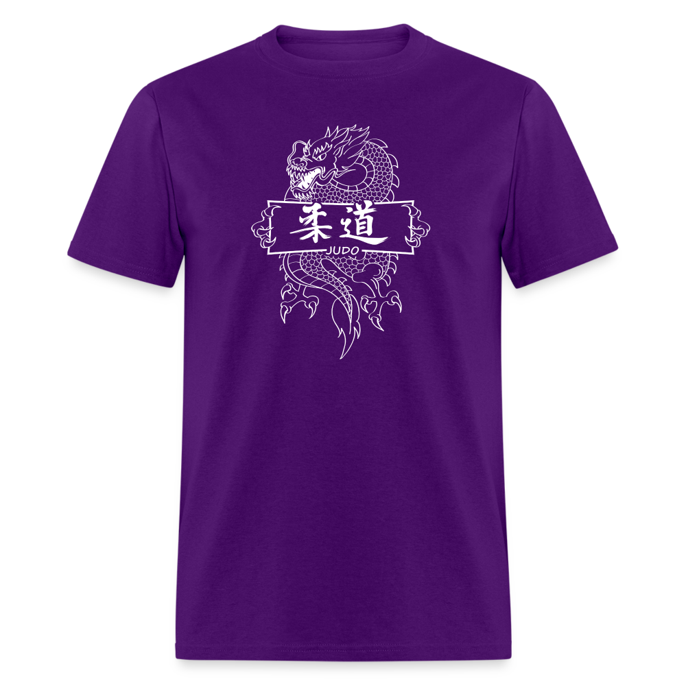 Dragon Judo Men's T-Shirt - purple