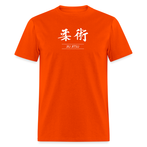 Jiu-Jitsu Kanji Men's T-Shirt - orange