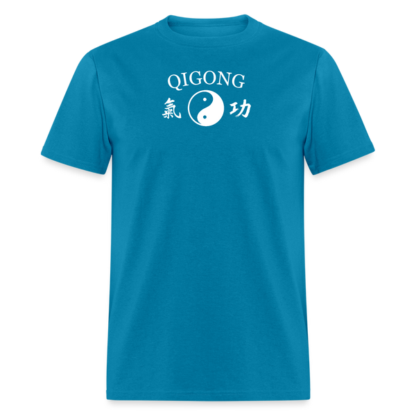 Qigong Kanji Men's T-Shirt - turquoise