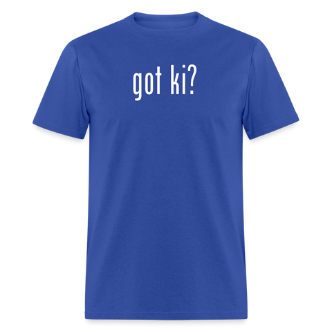 Got Ki? Men's T-Shirt - royal blue