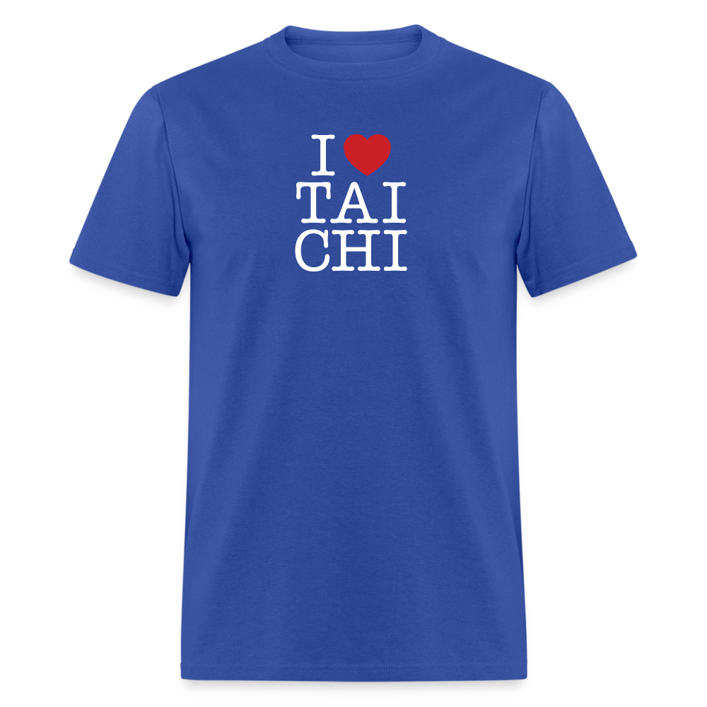 I Love Tai Chi Men's T-Shirt - royal blue