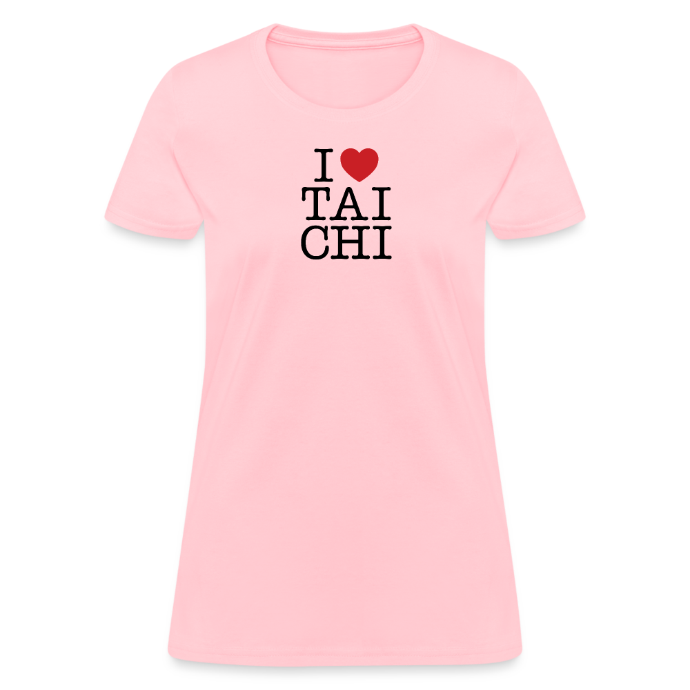 I Love Tai Chi Women's T-Shirt - pink