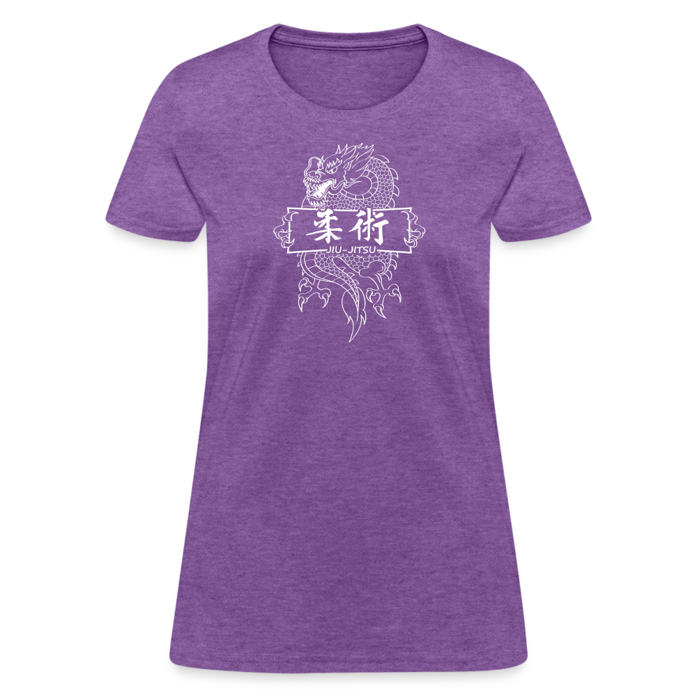 Dragon Jiu-Jitsu Women's T-Shirt - purple heather