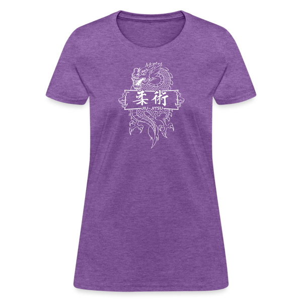 Dragon Jiu-Jitsu Women's T-Shirt - purple heather