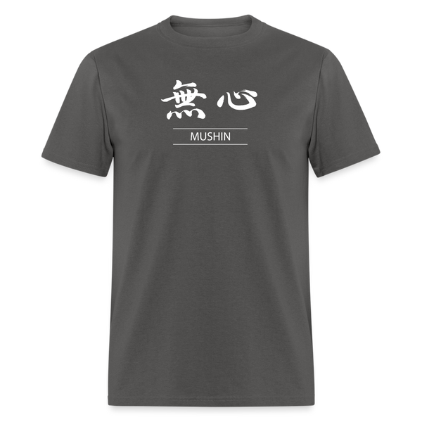 Mushin Kanji Men's T-Shirt - charcoal