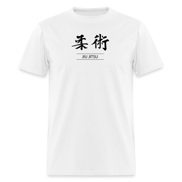 Jiu-Jitsu Kanji Men's T-Shirt - white