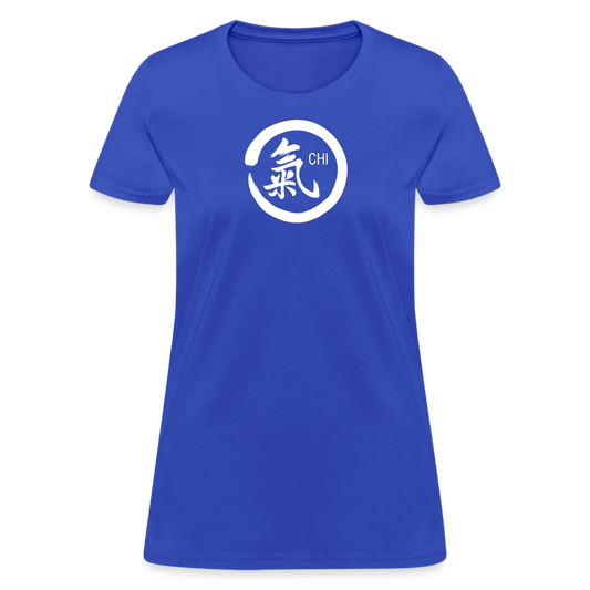 Chi Kanji Women's T Shirt - royal blue