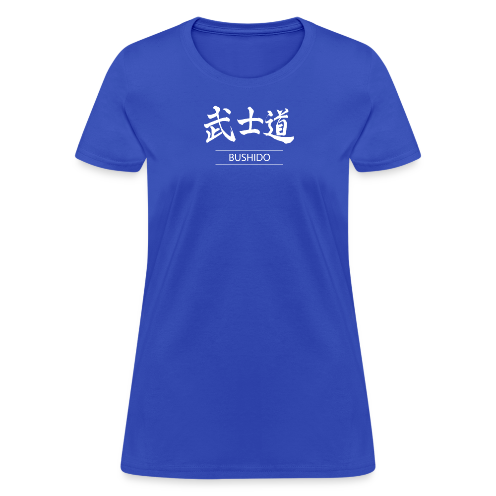 Bushido Women's T Shirt - royal blue