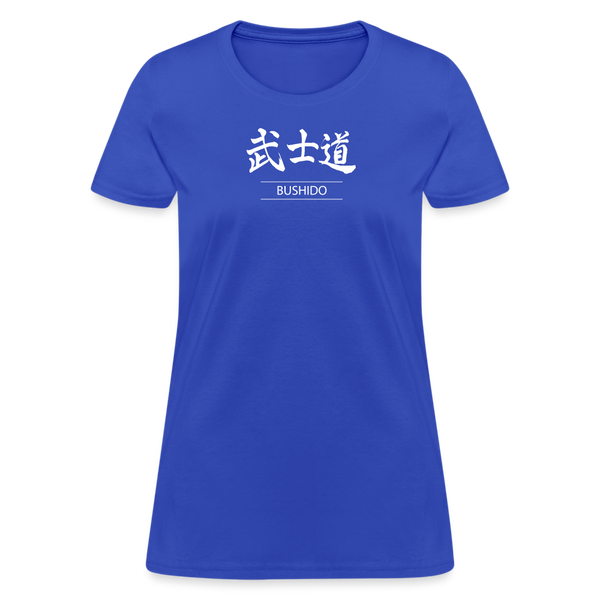 Bushido Women's T Shirt - royal blue