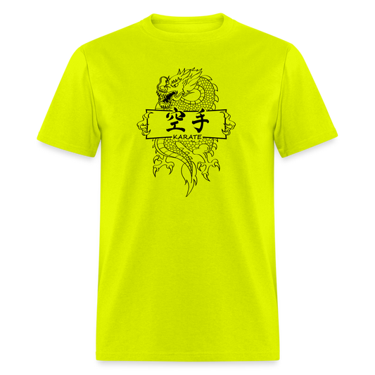 Dragon Karate Men's T-Shirt - safety green